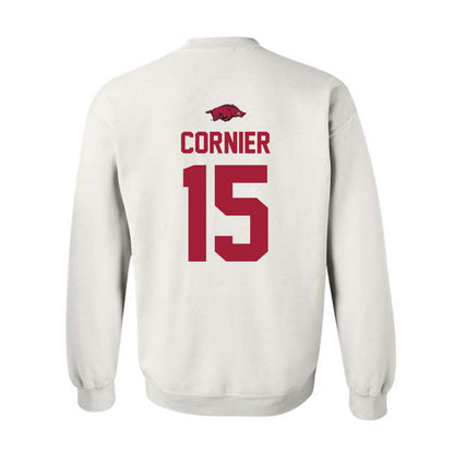 Arkansas - NCAA Women's Volleyball : Gaby Cornier - Classic Shersey Crewneck Sweatshirt-1