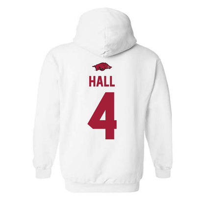 Arkansas - NCAA Women's Soccer : Jordan Hall - Hooded Sweatshirt