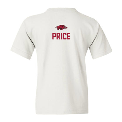 Arkansas - NCAA Women's Gymnastics : Frankie Price - Classic Shersey Youth T-Shirt-1