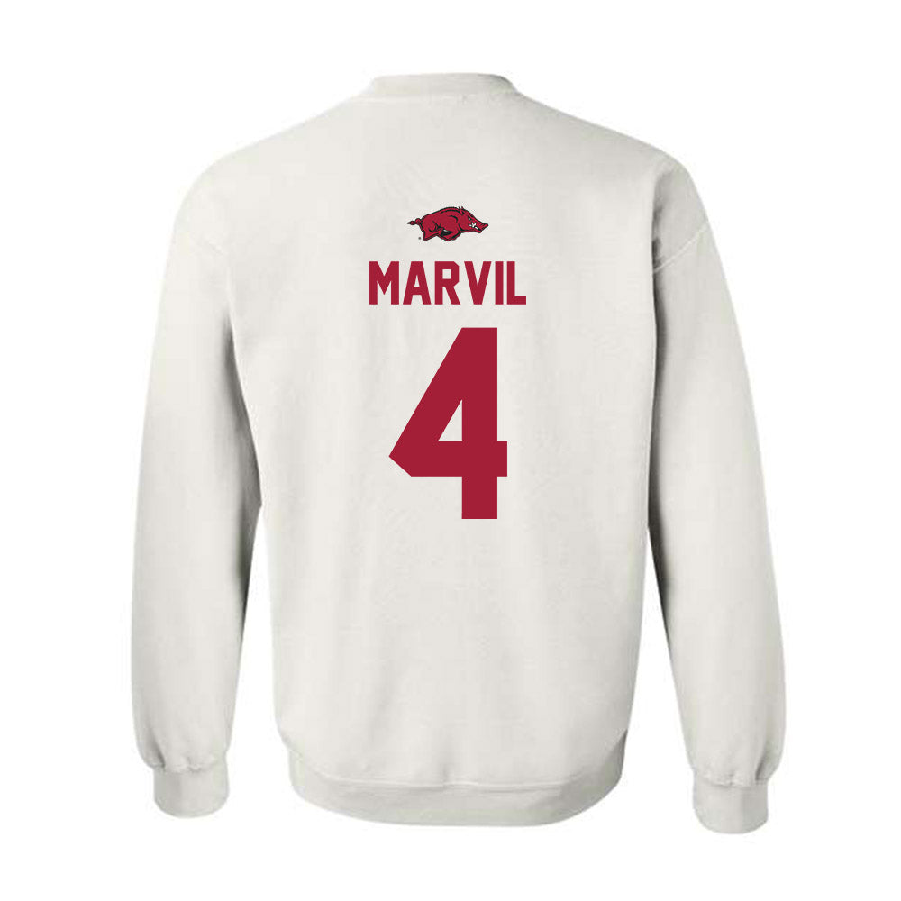 Arkansas - NCAA Women's Soccer : Presley Marvil - Classic Shersey Crewneck Sweatshirt-1