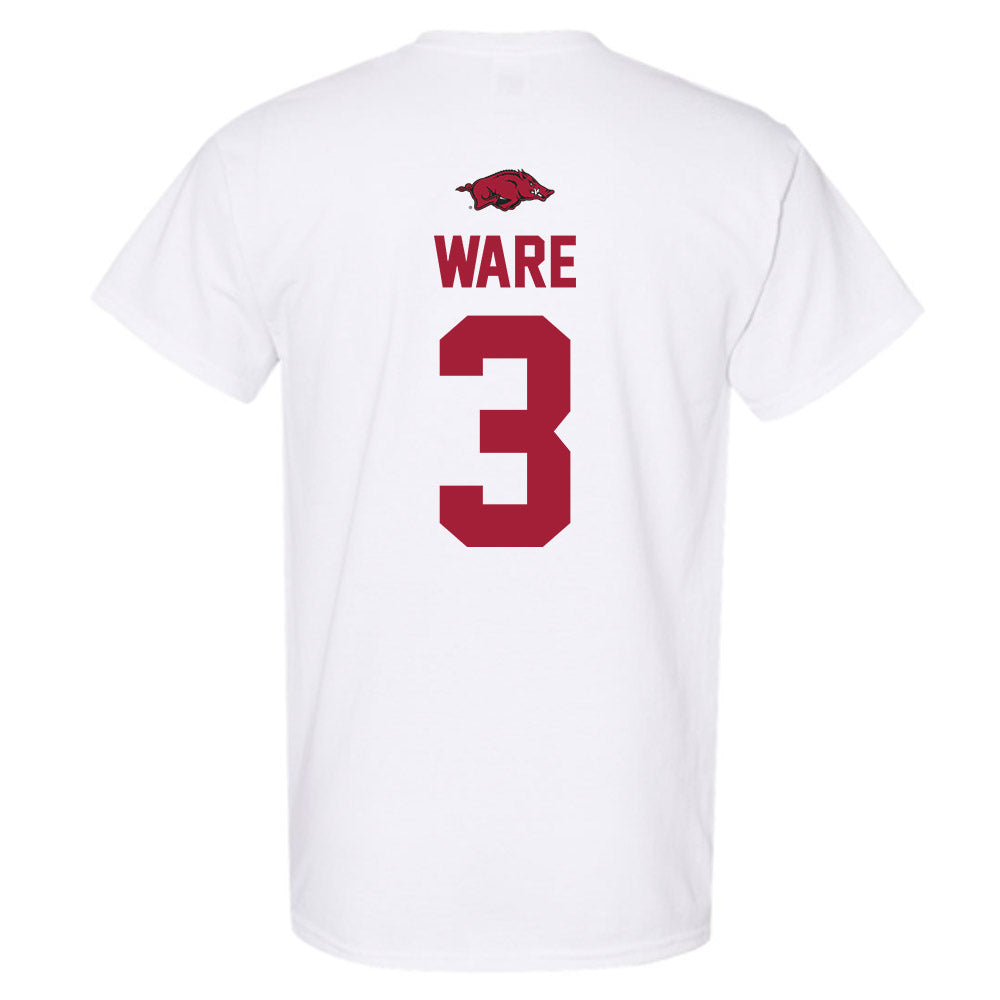 Arkansas - NCAA Women's Basketball : Harmonie Ware - Classic Shersey T-Shirt-1