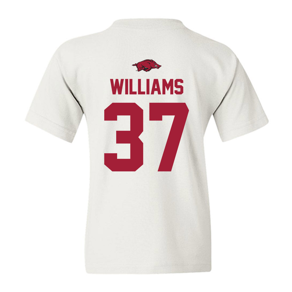 Arkansas - NCAA Baseball : Luke Williams - Classic Shersey Youth T-Shirt-1