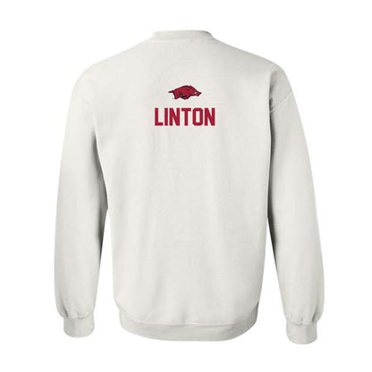Arkansas - NCAA Women's Track & Field : Ariane Linton - Classic Shersey Crewneck Sweatshirt-1