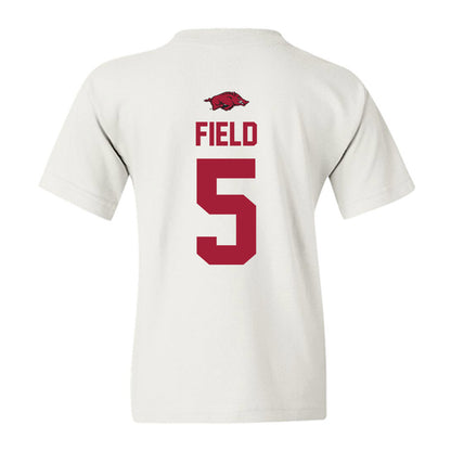 Arkansas - NCAA Women's Soccer : Bella Field - Classic Shersey Youth T-Shirt-1