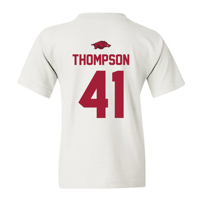 Arkansas - NCAA Football : Kyle Thompson - Classic Shersey Youth T-Shirt-1