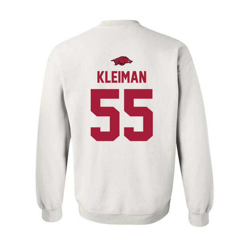 Arkansas - NCAA Baseball : Brendan Kleiman - Classic Shersey Crewneck Sweatshirt-1