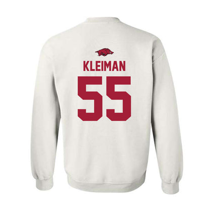 Arkansas - NCAA Baseball : Brendan Kleiman - Classic Shersey Crewneck Sweatshirt-1