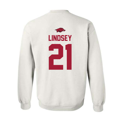 Arkansas - NCAA Women's Basketball : Loren Lindsey - Classic Shersey Crewneck Sweatshirt-1