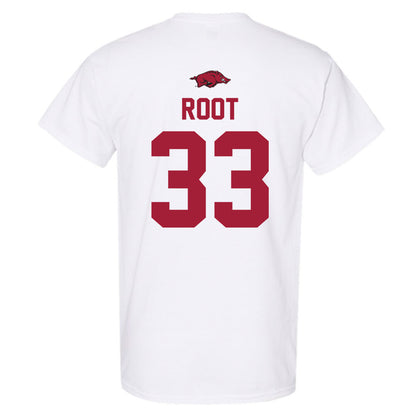 Arkansas - NCAA Baseball : Zach Root - Classic Shersey T-Shirt-1