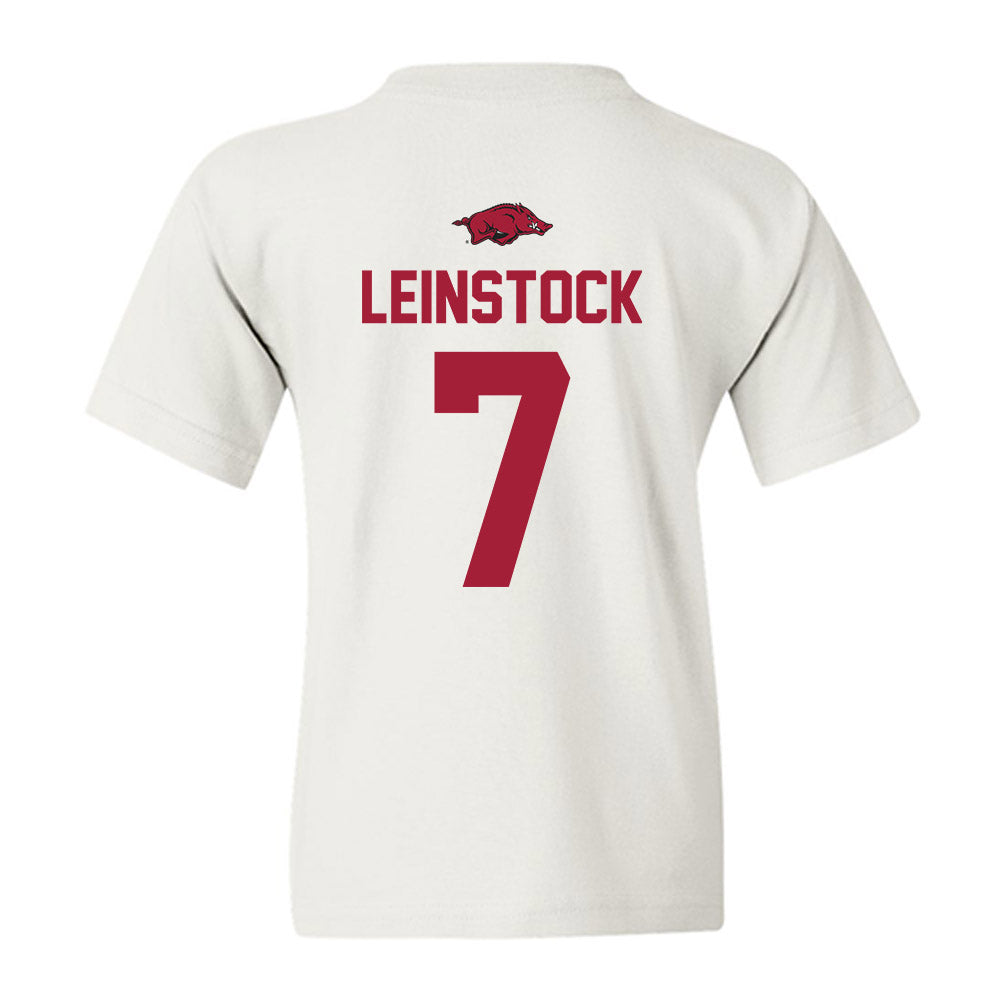 Arkansas - NCAA Softball : Morgan Leinstock - Classic Shersey Youth T-Shirt-1