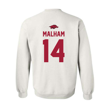 Arkansas - NCAA Women's Soccer : Makenzie Malham - Classic Shersey Crewneck Sweatshirt-1