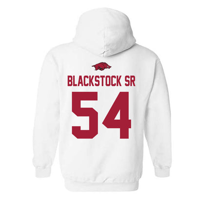 Arkansas - NCAA Football : Keyshawn Blackstock Sr - Classic Shersey Hooded Sweatshirt-1