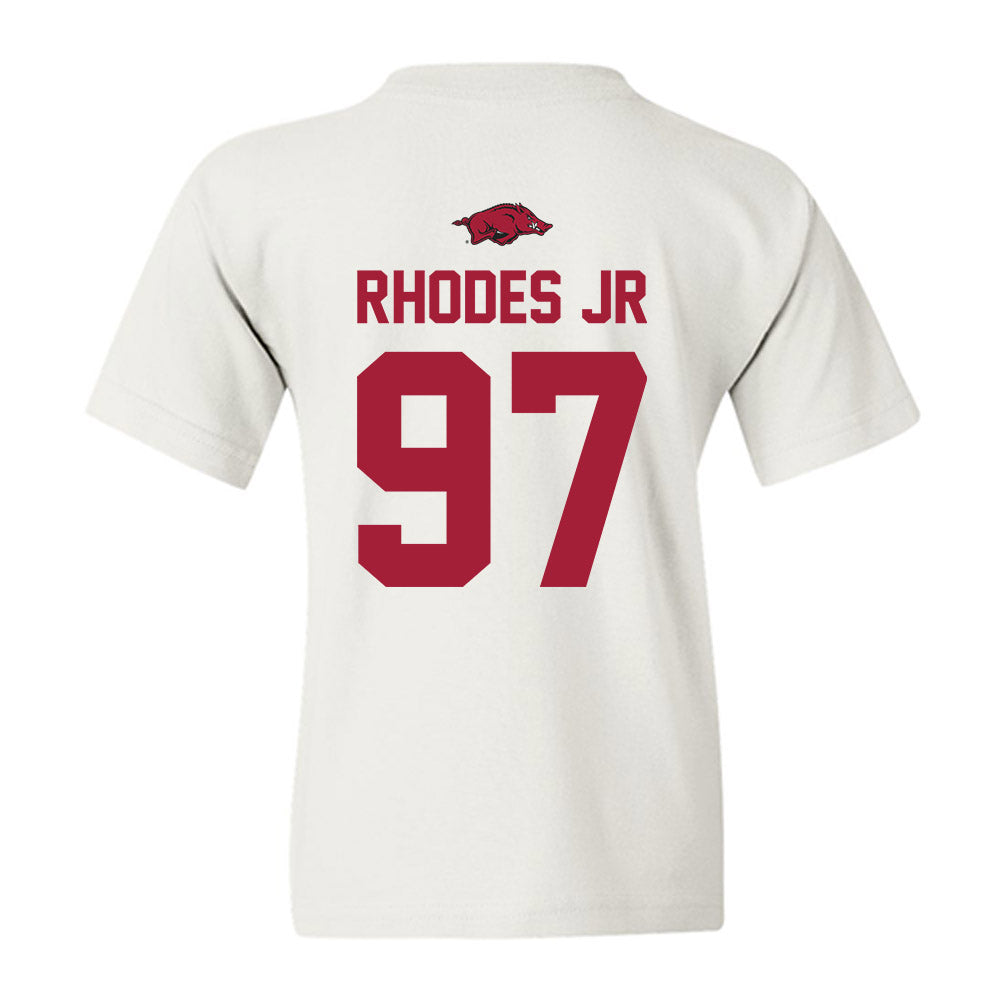 Arkansas - NCAA Football : Quincy Rhodes Jr - Classic Shersey Youth T-Shirt-1