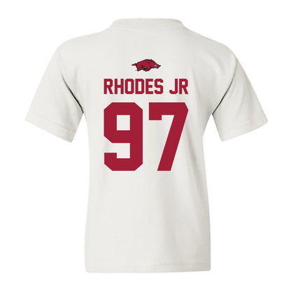 Arkansas - NCAA Football : Quincy Rhodes Jr - Classic Shersey Youth T-Shirt-1