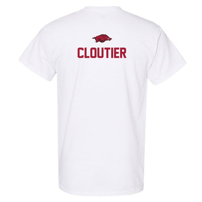 Arkansas - NCAA Women's Track & Field : Emily Cloutier - Classic Shersey T-Shirt-1