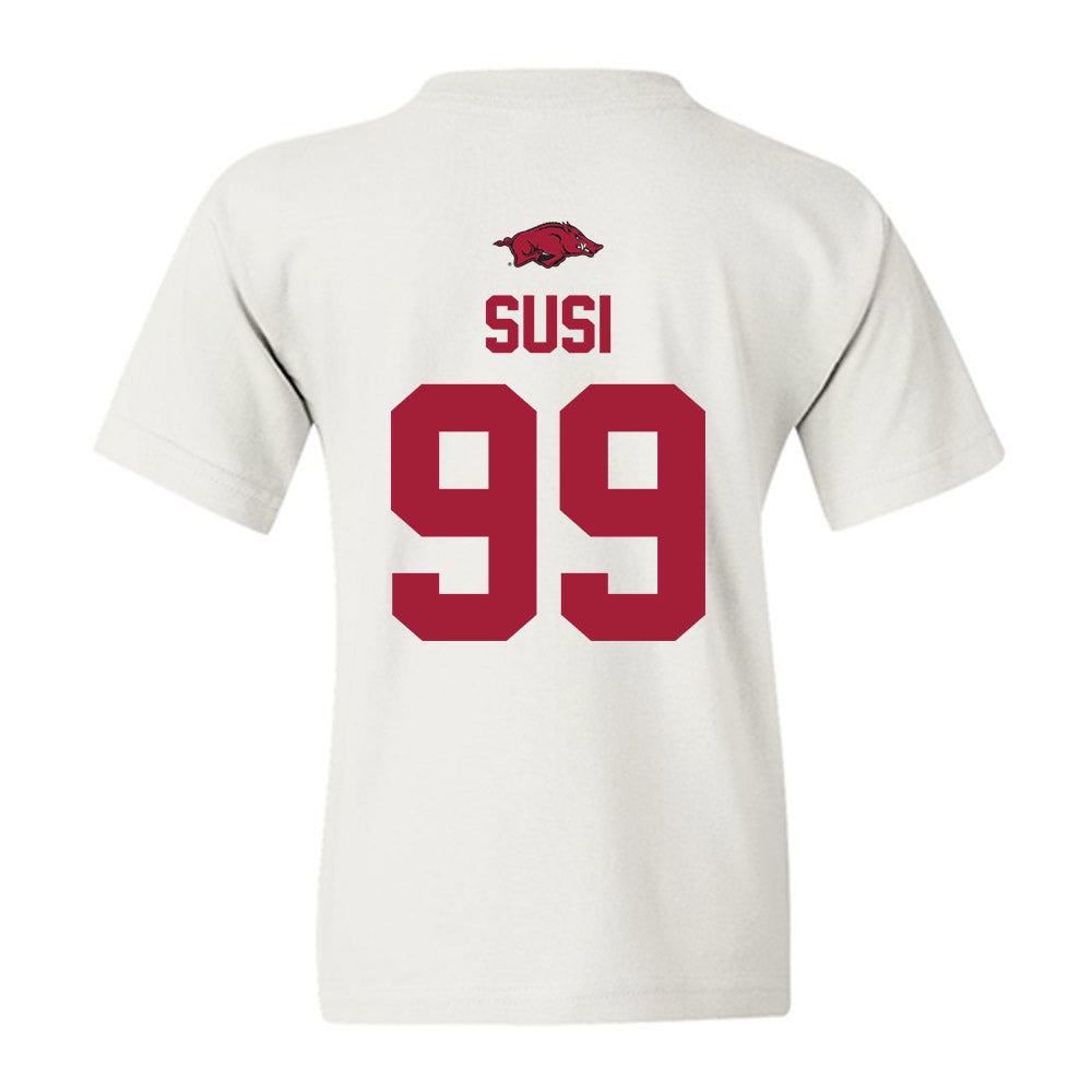 Arkansas - NCAA Women's Soccer : Zoe Susi - Classic Shersey Youth T-Shirt-1