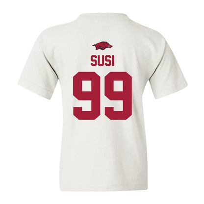 Arkansas - NCAA Women's Soccer : Zoe Susi - Classic Shersey Youth T-Shirt-1