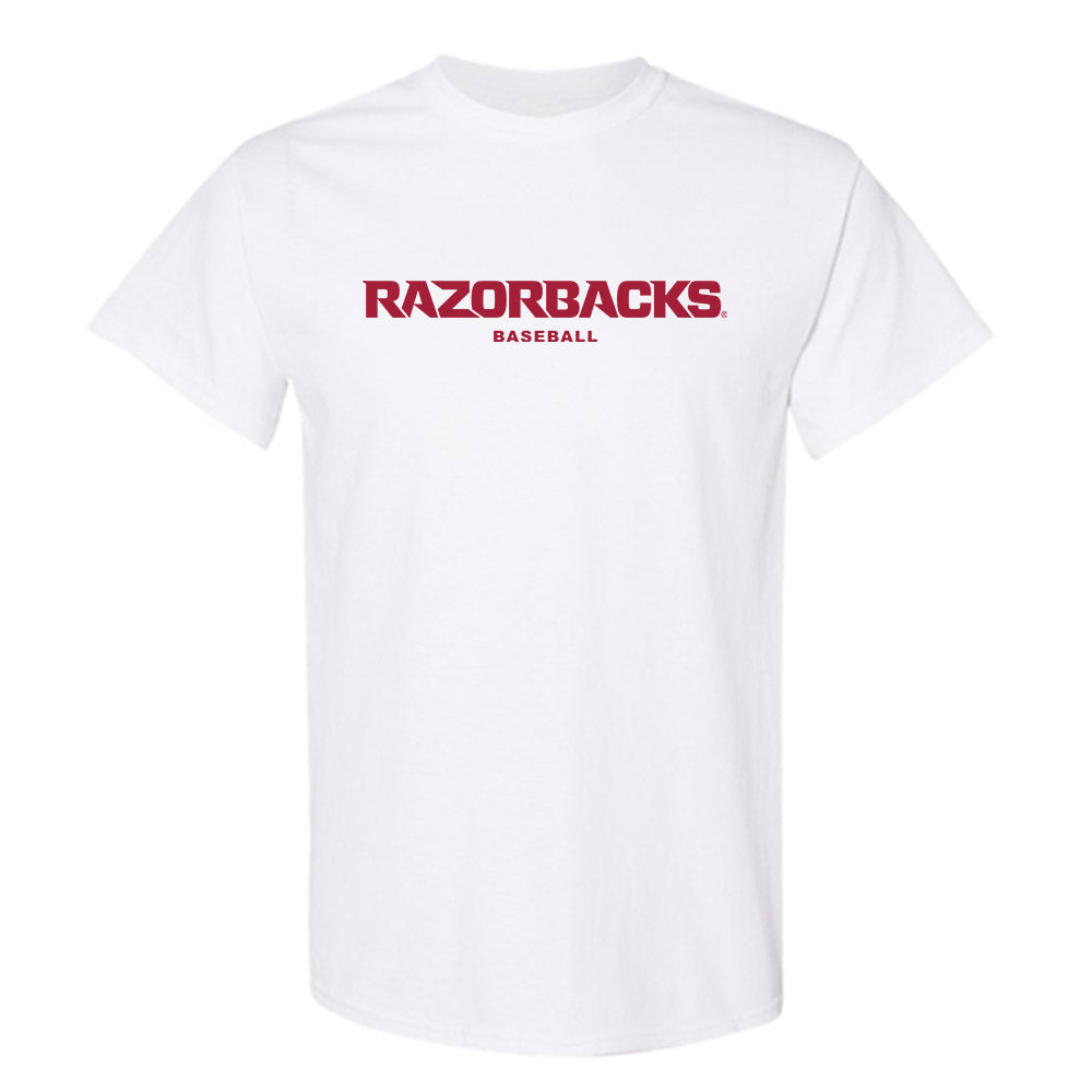 Arkansas - NCAA Baseball : Steele Eaves - Classic Shersey T-Shirt-0
