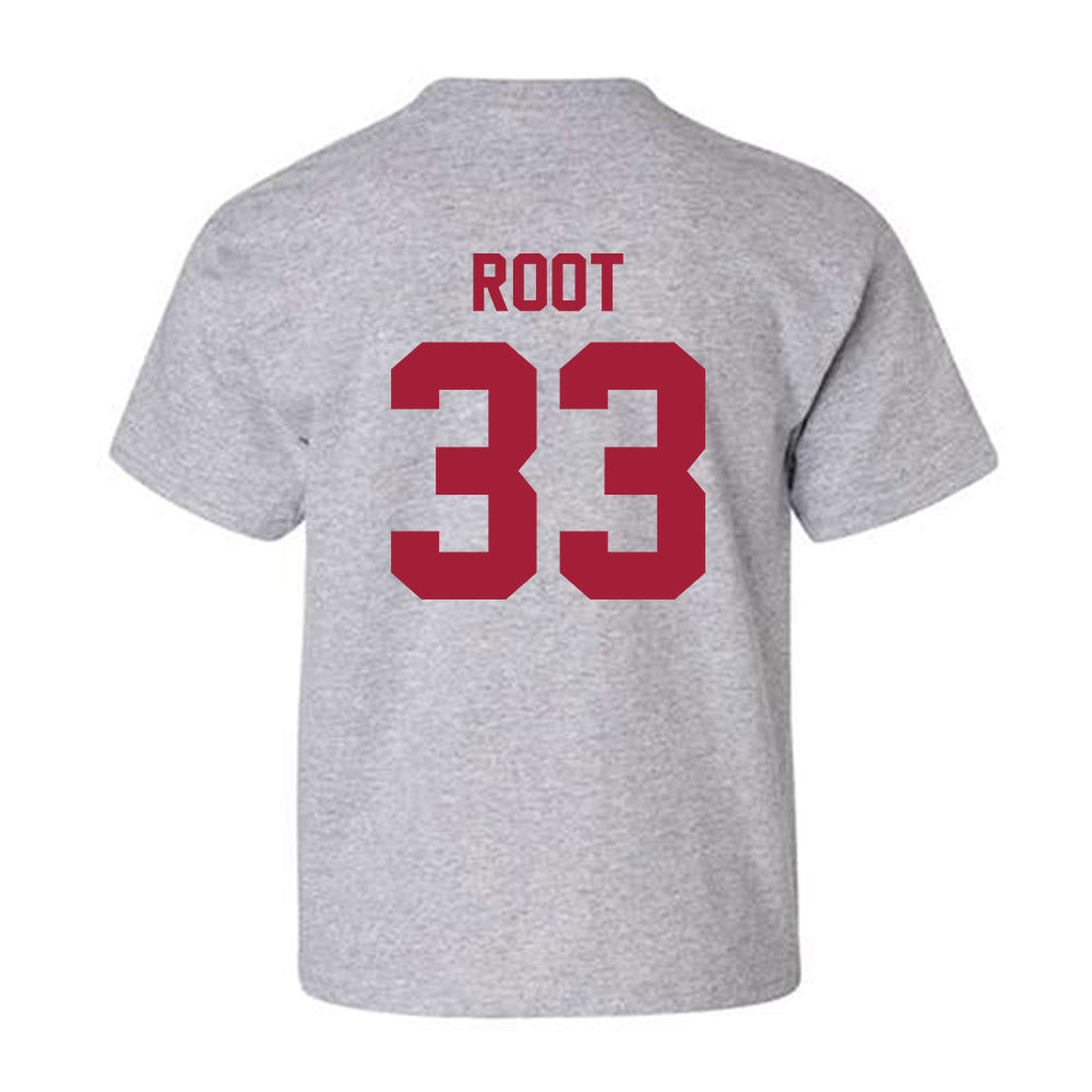 Arkansas - NCAA Baseball : Zach Root - Youth T-Shirt-1