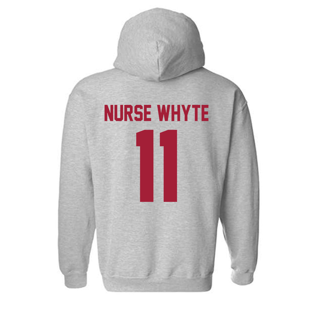 Arkansas - NCAA Women's Soccer : Aniyah Nurse Whyte - Hooded Sweatshirt-1