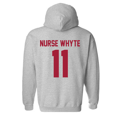 Arkansas - NCAA Women's Soccer : Aniyah Nurse Whyte - Hooded Sweatshirt-1