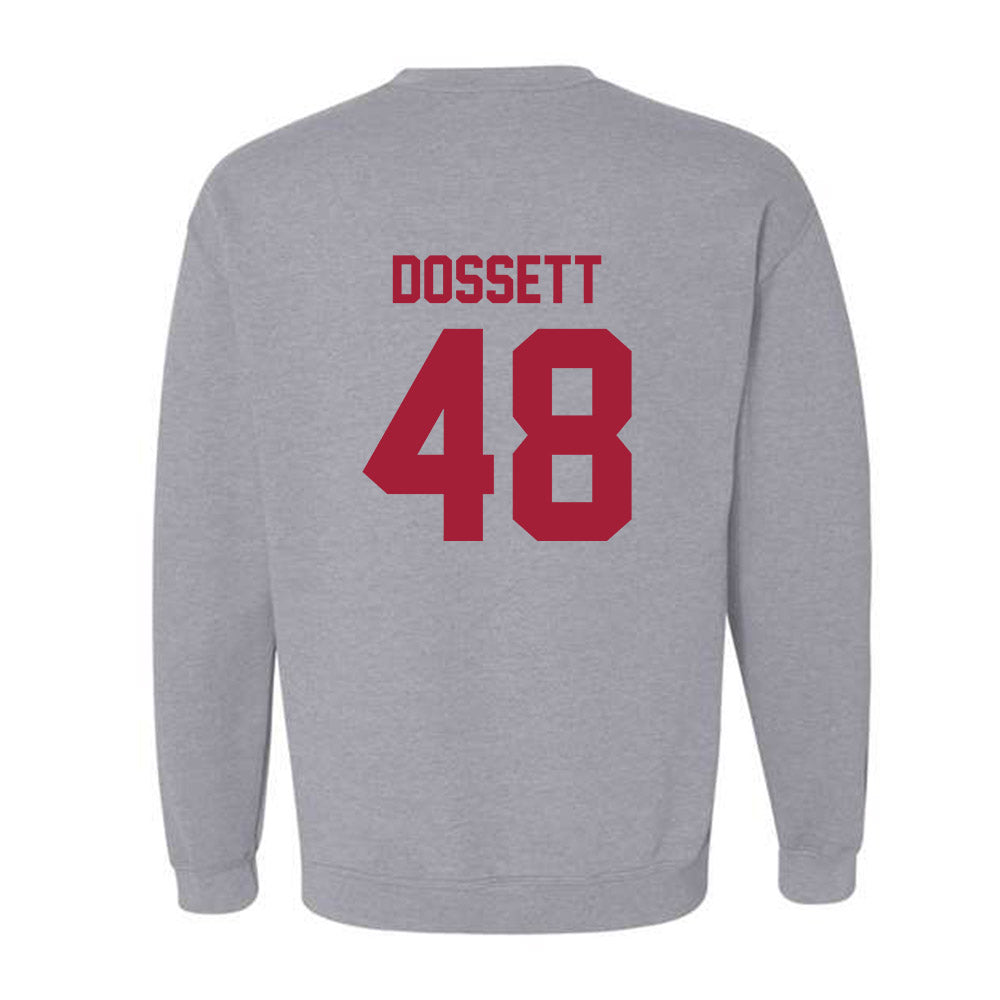 Arkansas - NCAA Baseball : Cooper Dossett - Crewneck Sweatshirt