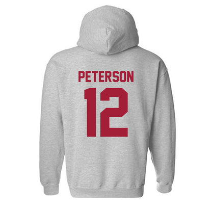 Arkansas - NCAA Baseball : Elliott Peterson - Hooded Sweatshirt-1