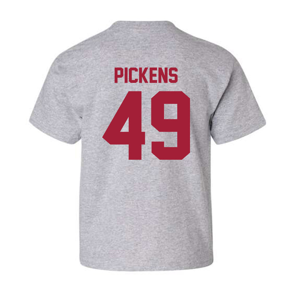 Arkansas - NCAA Football : John Paul Pickens - Youth T-Shirt