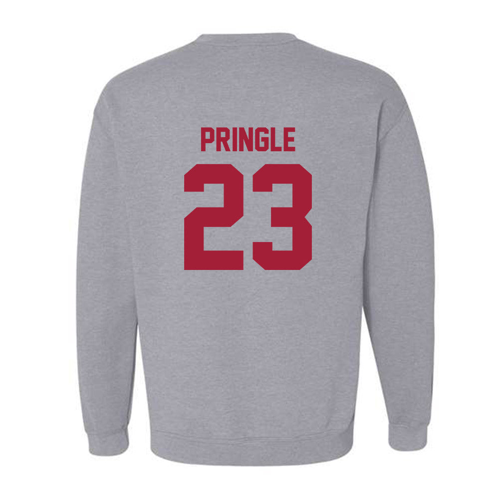 Arkansas - NCAA Men's Basketball : Nick Pringle - Crewneck Sweatshirt-1