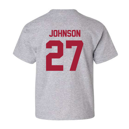 Arkansas - NCAA Football : Ahkhari Johnson - Youth T-Shirt