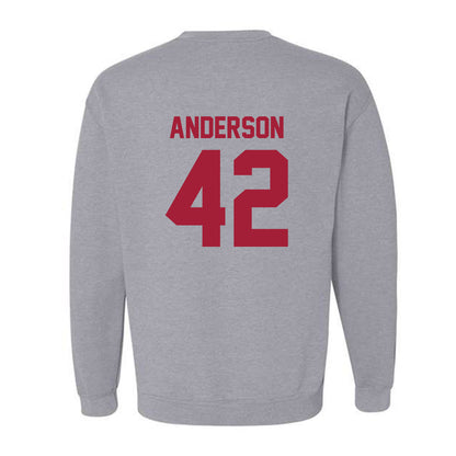 Arkansas - NCAA Baseball : Michael Anderson - Crewneck Sweatshirt-1