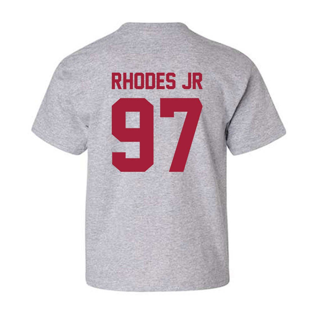 Arkansas - NCAA Football : Quincy Rhodes Jr - Youth T-Shirt-1