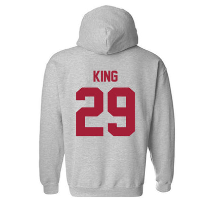 Arkansas - NCAA Women's Soccer : Audrey King - Hooded Sweatshirt