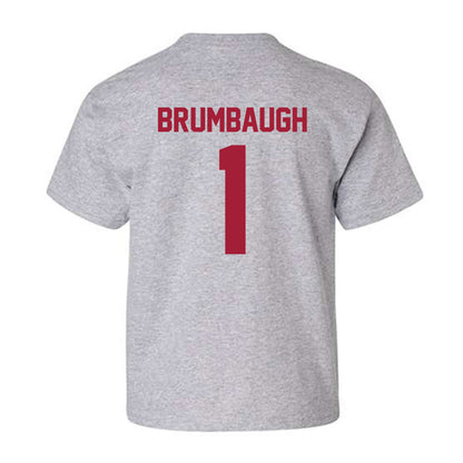 Arkansas - NCAA Baseball : Carson Brumbaugh - Youth T-Shirt-1