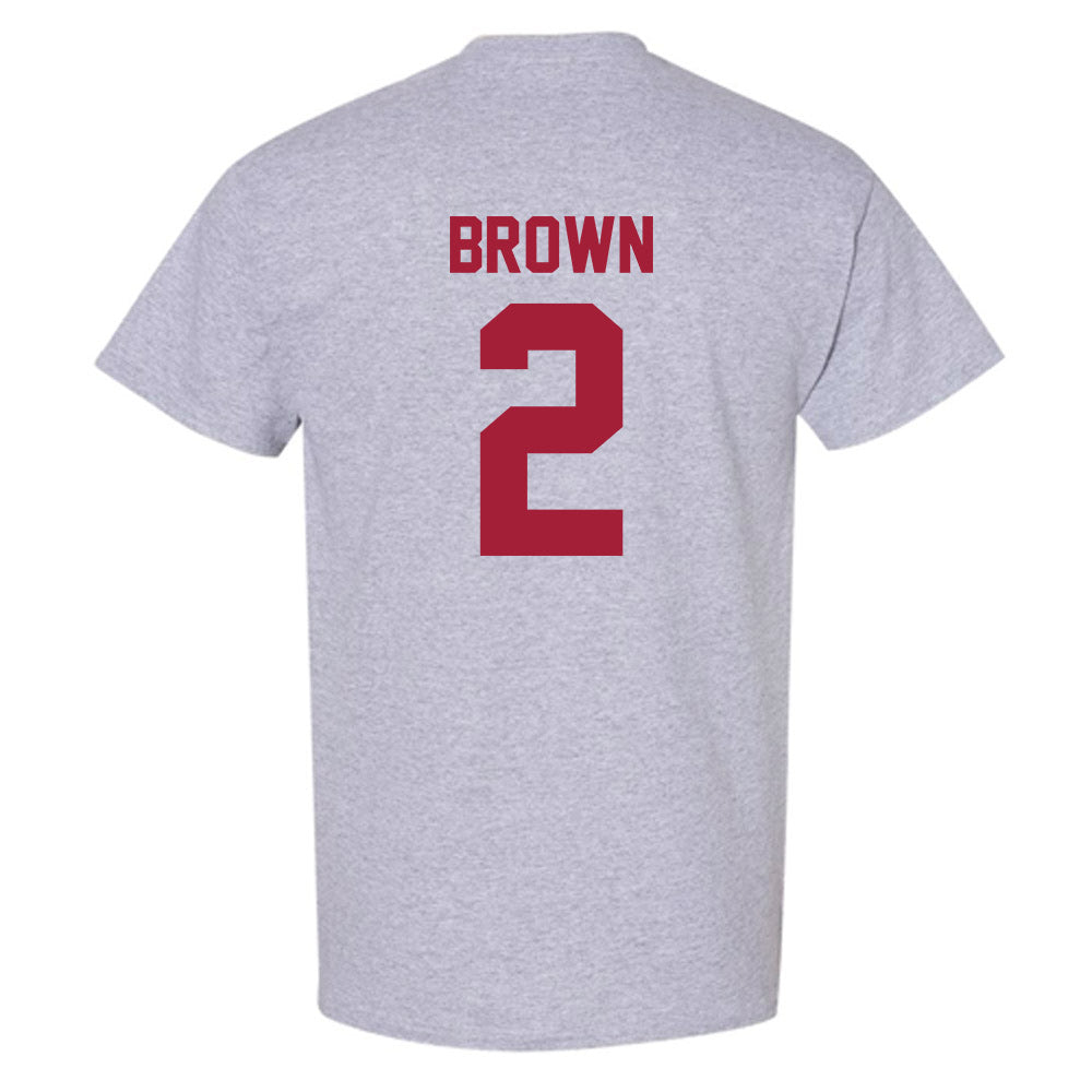 Arkansas - NCAA Men's Basketball : Amere Brown - T-Shirt-1