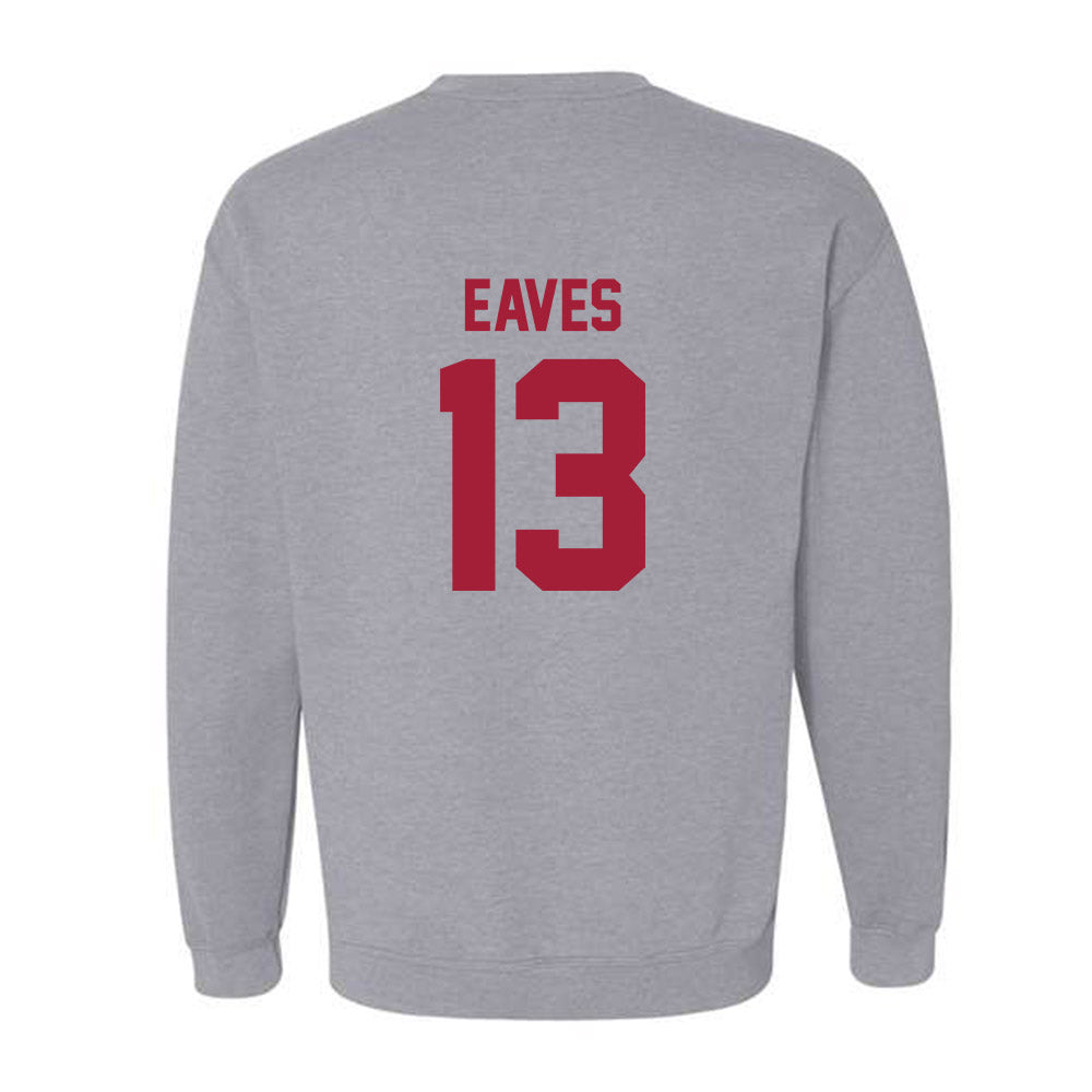 Arkansas - NCAA Baseball : Steele Eaves - Crewneck Sweatshirt-1