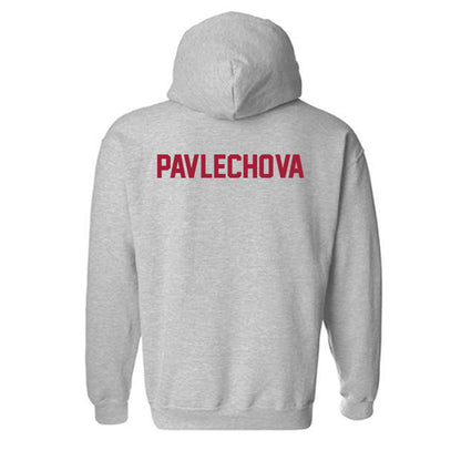 Arkansas - NCAA Women's Tennis : Katarina Pavlechova - Hooded Sweatshirt-1