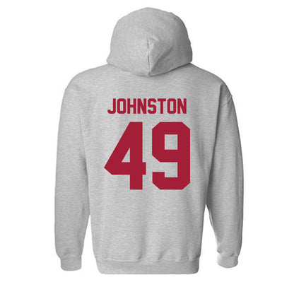 Arkansas - NCAA Football : Luke Johnston - Hooded Sweatshirt