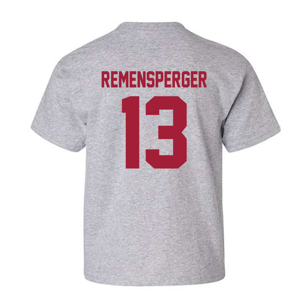 Arkansas - NCAA Women's Volleyball : Kiki Remensperger - Youth T-Shirt-1