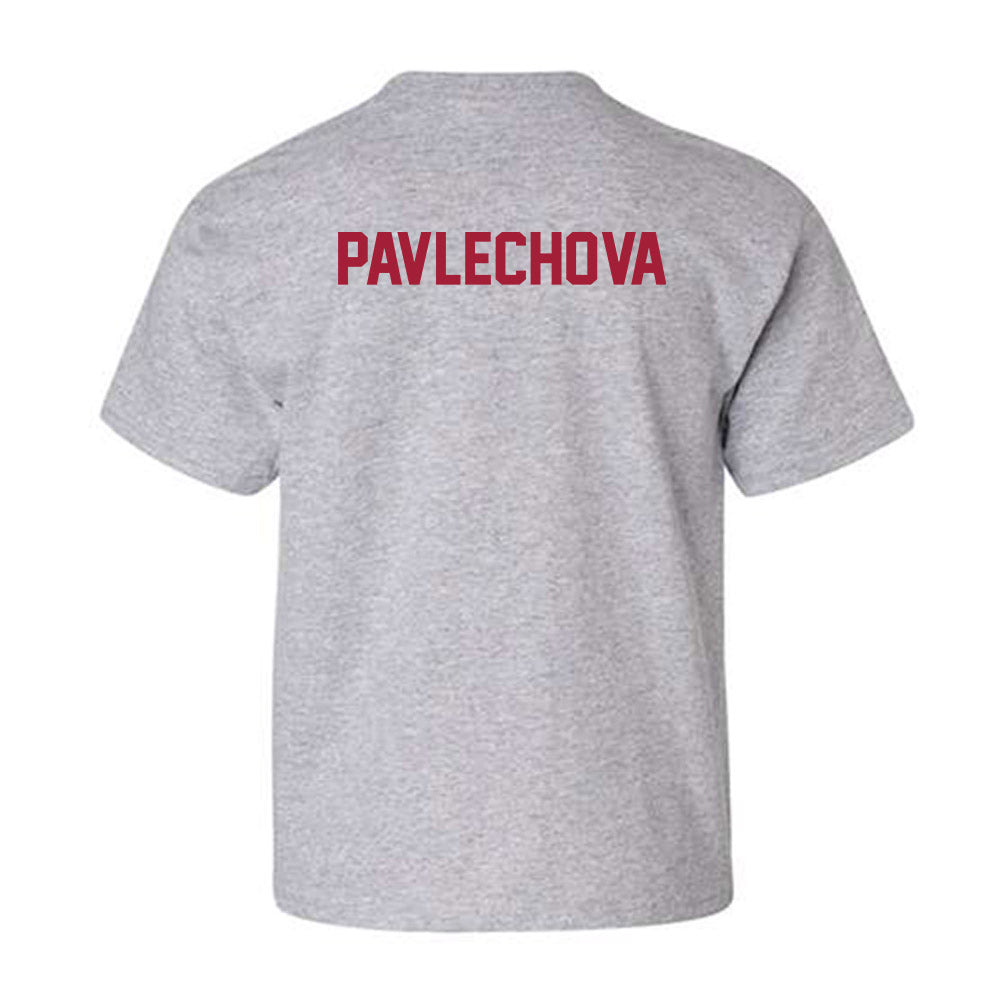 Arkansas - NCAA Women's Tennis : Katarina Pavlechova - Youth T-Shirt-1