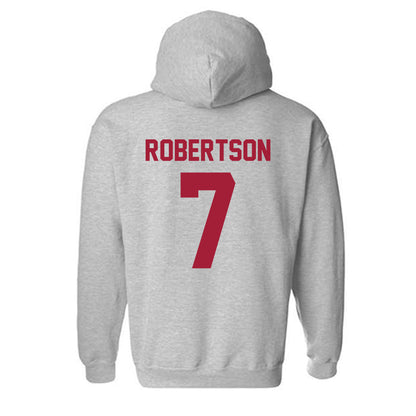 Arkansas - NCAA Women's Volleyball : Kayla Robertson - Hooded Sweatshirt-1
