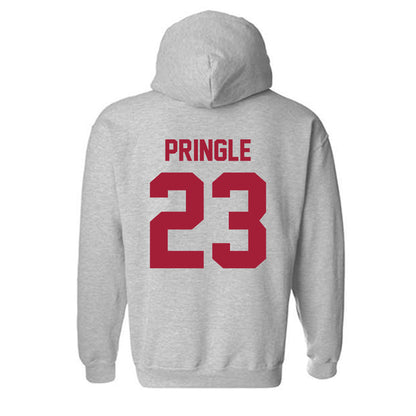 Arkansas - NCAA Men's Basketball : Nick Pringle - Hooded Sweatshirt-1