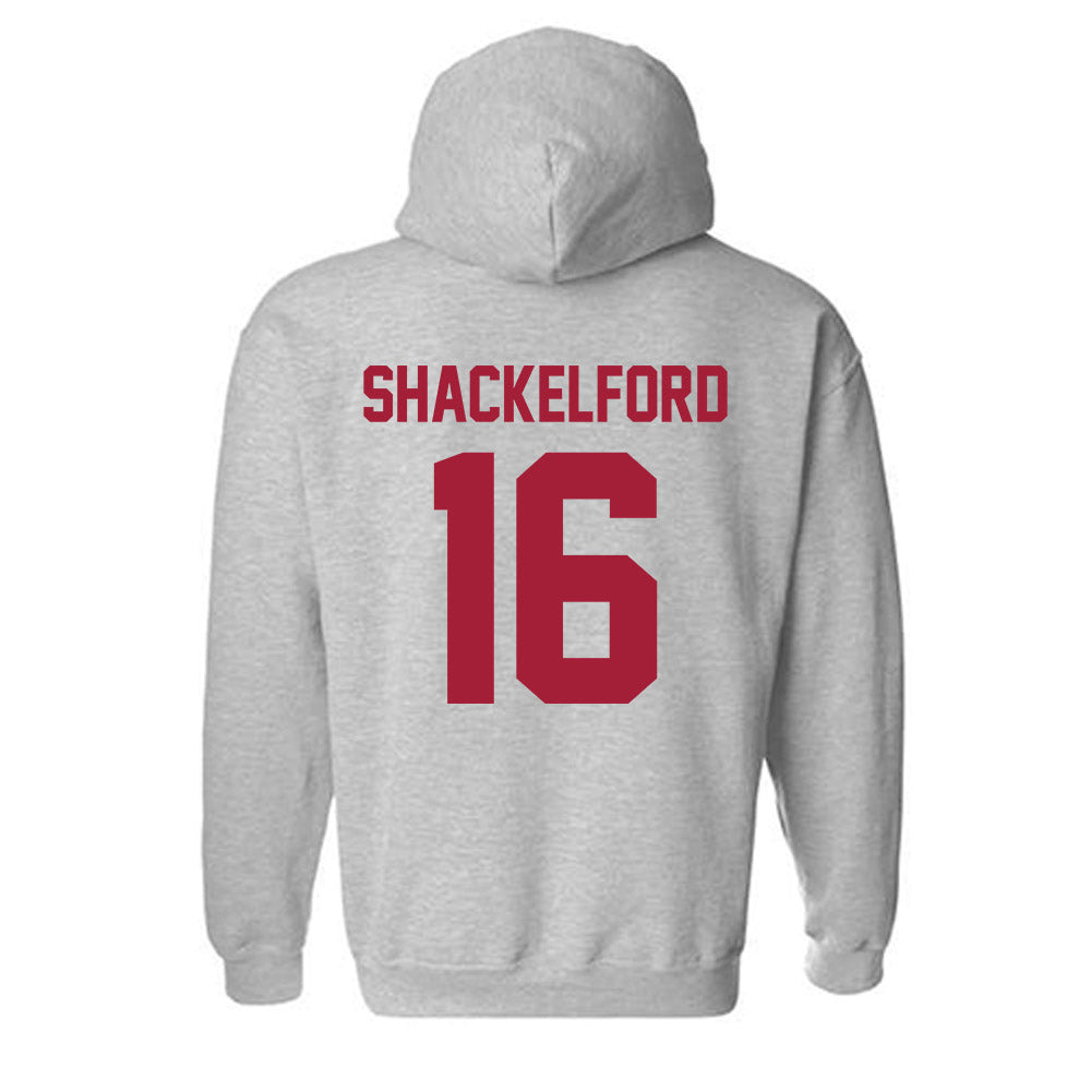 Arkansas - NCAA Women's Soccer : Audrey Shackelford - Hooded Sweatshirt