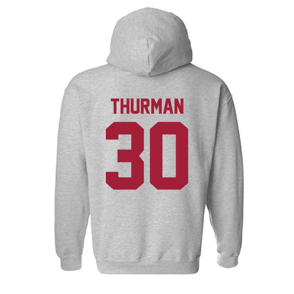 Arkansas - NCAA Women's Volleyball : Romani Thurman - Hooded Sweatshirt