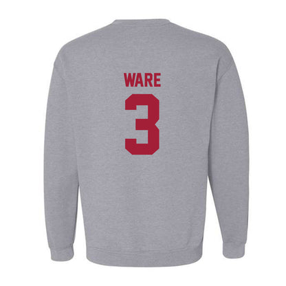 Arkansas - NCAA Women's Basketball : Harmonie Ware - Crewneck Sweatshirt-1