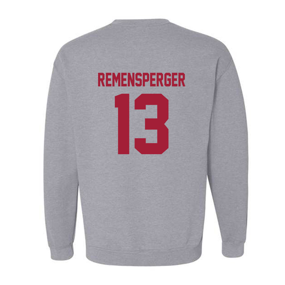 Arkansas - NCAA Women's Volleyball : Kiki Remensperger - Crewneck Sweatshirt-1