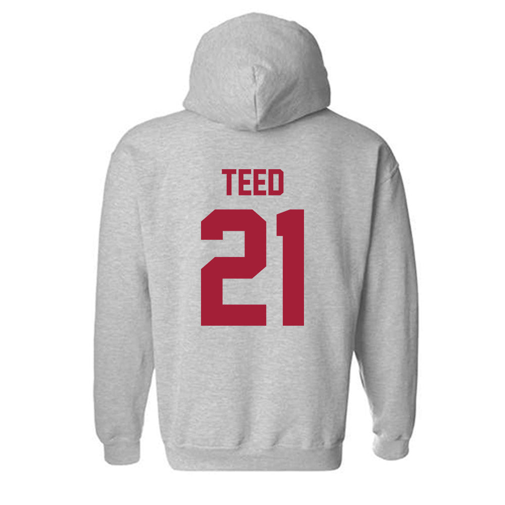 Arkansas - NCAA Women's Soccer : Molly Teed - Hooded Sweatshirt-1