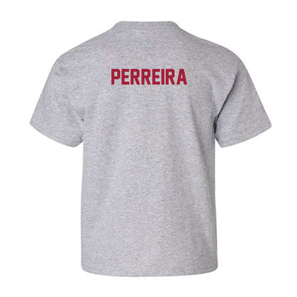 Arkansas - NCAA Women's Swimming & Diving : Isabella Perreira - Youth T-Shirt-1
