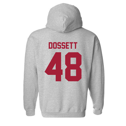 Arkansas - NCAA Baseball : Cooper Dossett - Hooded Sweatshirt