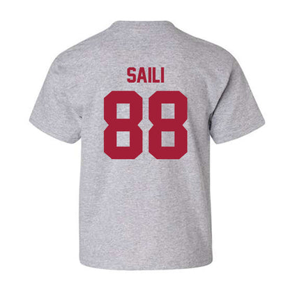 Arkansas - NCAA Football : Danny Saili - Youth T-Shirt-1